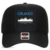 Orlando Florida City Skyline Hat thumb 0