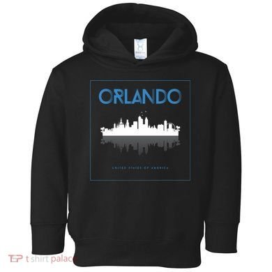 Orlando Florida City Skyline Toddler Hoodie