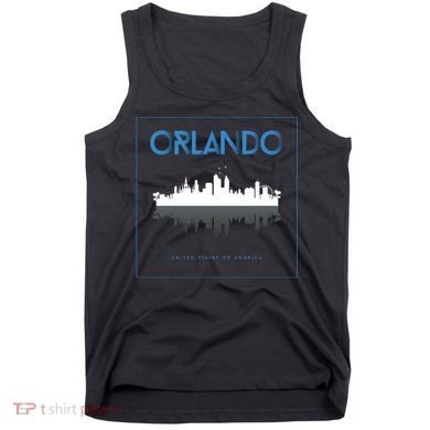 Orlando Florida City Skyline Tank Top