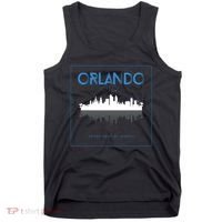 Orlando Florida City Skyline Tank Top thumb 0