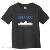 Orlando Florida City Skyline Toddler T-Shirt thumb 0