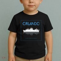 Orlando Florida City Skyline Toddler T-Shirt thumb 2