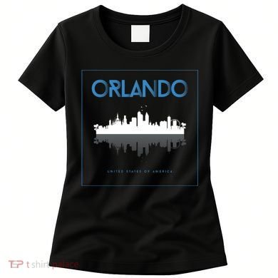 Orlando Florida City Skyline Women's T-Shirt