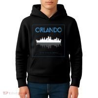 Orlando Florida City Skyline Kids Hoodie thumb 4