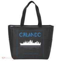 Orlando Florida City Skyline Tote Bag thumb 0