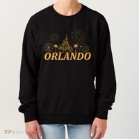 Orlando Florida Gold Logo Women's Sweatshirt thumb 0