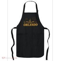Orlando Florida Gold Logo Apron thumb 0