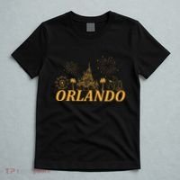 Orlando Florida Gold Logo T-Shirt thumb 5
