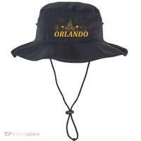 Orlando Florida Gold Logo Bucket Hat thumb 0