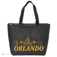 Orlando Florida Gold Logo Tote Bag thumb 0