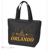 Orlando Florida Gold Logo Tote Bag thumb 3