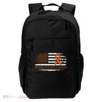 Orange Ribbon Ms Multible Sclerosis Awareness Backpack thumb 0