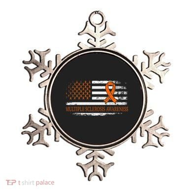 Orange Ribbon Ms Multible Sclerosis Awareness Ornament