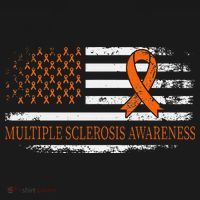 Orange Ribbon Ms Multible Sclerosis Awareness Toddler Hoodie thumb 2