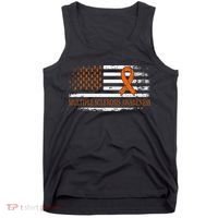 Orange Ribbon Ms Multible Sclerosis Awareness Tank Top thumb 0
