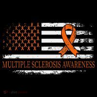 Orange Ribbon Ms Multible Sclerosis Awareness Visor thumb 3