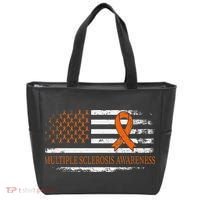 Orange Ribbon Ms Multible Sclerosis Awareness Tote Bag thumb 0