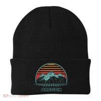 Oregon Retro Mountain Hiking 80s Style Beanie thumb 0