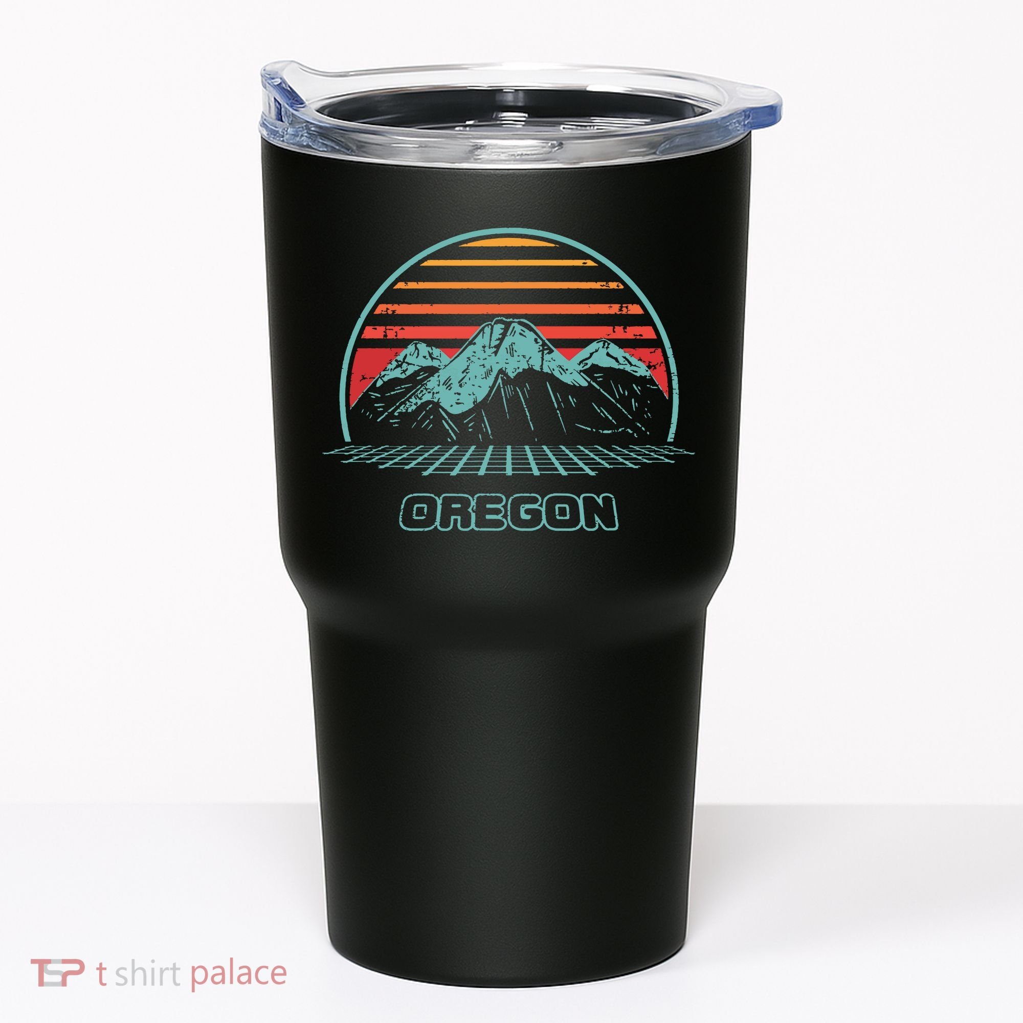 Oregon Retro Mountain Hiking 80s Style Tumbler