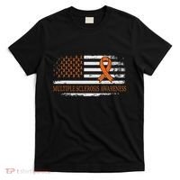 Orange Ribbon Ms Multible Sclerosis Awareness T-Shirt thumb 0