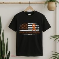 Orange Ribbon Ms Multible Sclerosis Awareness T-Shirt thumb 2