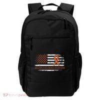 Orange Ribbon Ms Multible Sclerosis Awareness Backpack thumb 0