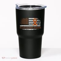 Orange Ribbon Ms Multible Sclerosis Awareness Tumbler thumb 0