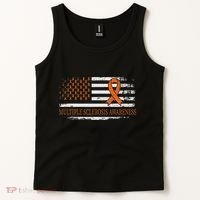 Orange Ribbon Ms Multible Sclerosis Awareness Tank Top thumb 2