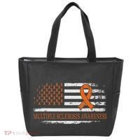 Orange Ribbon Ms Multible Sclerosis Awareness Tote Bag thumb 0