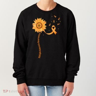 Orange Ribbon Multiple Sclerosis Awareness Women's Sweatshirt
