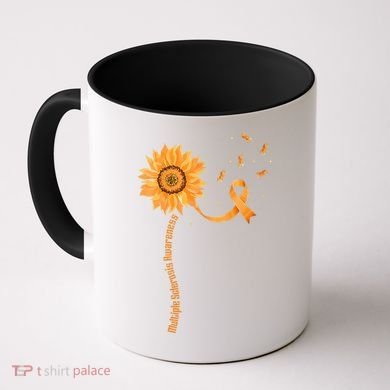 Orange Ribbon Multiple Sclerosis Awareness Coffee Mug