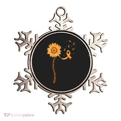 Orange Ribbon Multiple Sclerosis Awareness Ornament