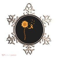 Orange Ribbon Multiple Sclerosis Awareness Ornament thumb 0