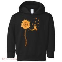 Orange Ribbon Multiple Sclerosis Awareness Toddler Hoodie thumb 0