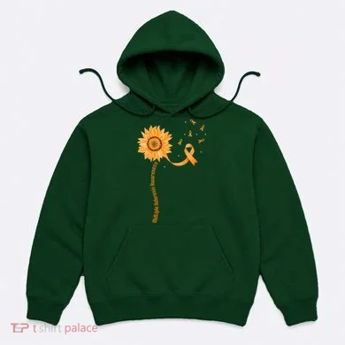 Orange Ribbon Multiple Sclerosis Awareness Hoodie