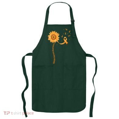 Orange Ribbon Multiple Sclerosis Awareness Apron