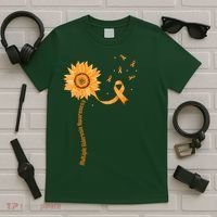 Orange Ribbon Multiple Sclerosis Awareness T-Shirt thumb 5