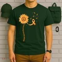 Orange Ribbon Multiple Sclerosis Awareness T-Shirt thumb 6