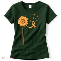 Orange Ribbon Multiple Sclerosis Awareness Women's T-Shirt thumb 0