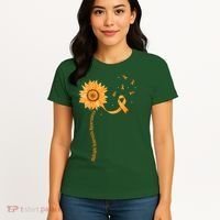 Orange Ribbon Multiple Sclerosis Awareness Women's T-Shirt thumb 4