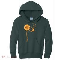 Orange Ribbon Multiple Sclerosis Awareness Kids Hoodie thumb 0