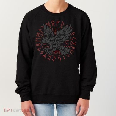 Odin’S Raven & Nordic Compass Women's Sweatshirt