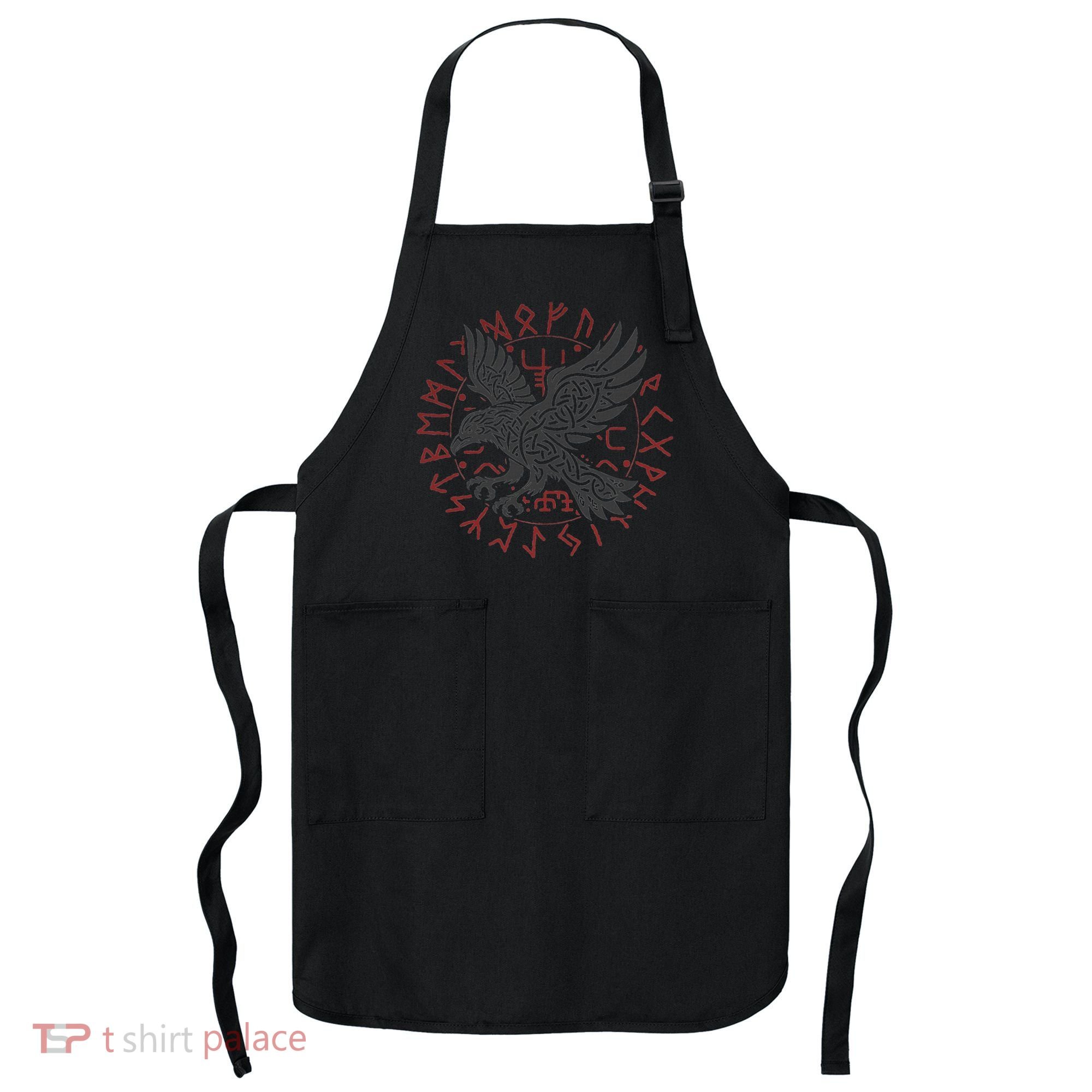Odin’S Raven & Nordic Compass Apron