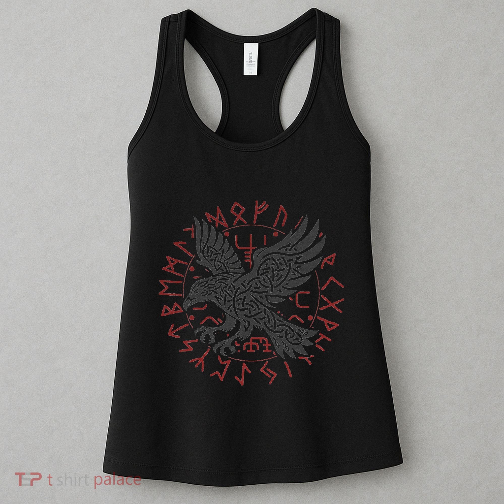 Odin’S Raven & Nordic Compass Women's Tank Top