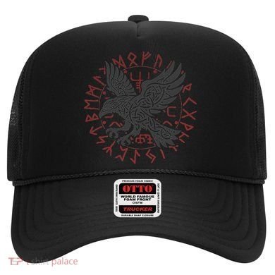 Odin’S Raven & Nordic Compass Hat