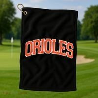 Orioles Retro Name Sports Gift Golf Towel thumb 1