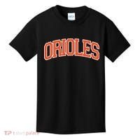 Orioles Retro Name Sports Gift Kids T-Shirt thumb 0