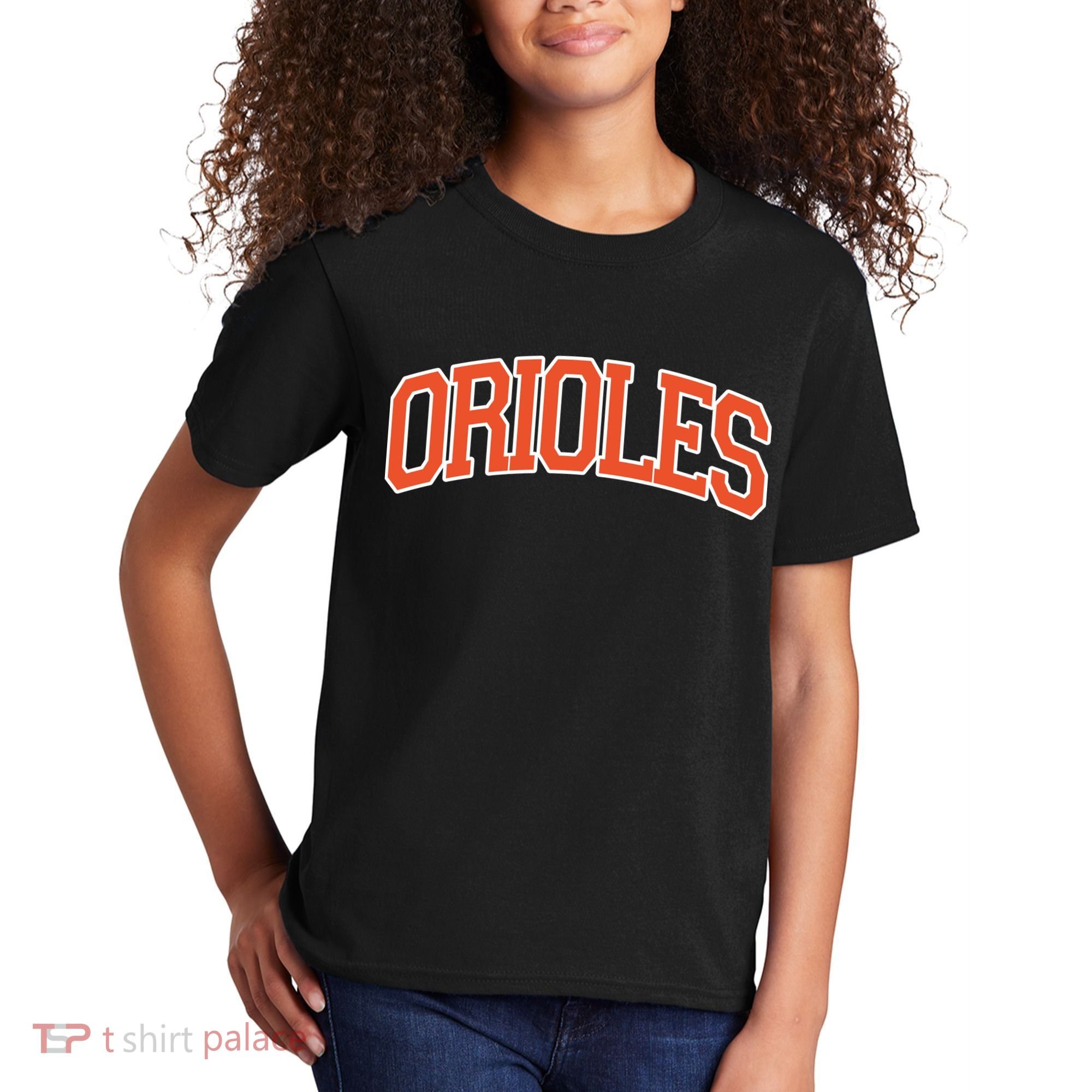 Orioles Retro Name Sports Gift Kids T-Shirt