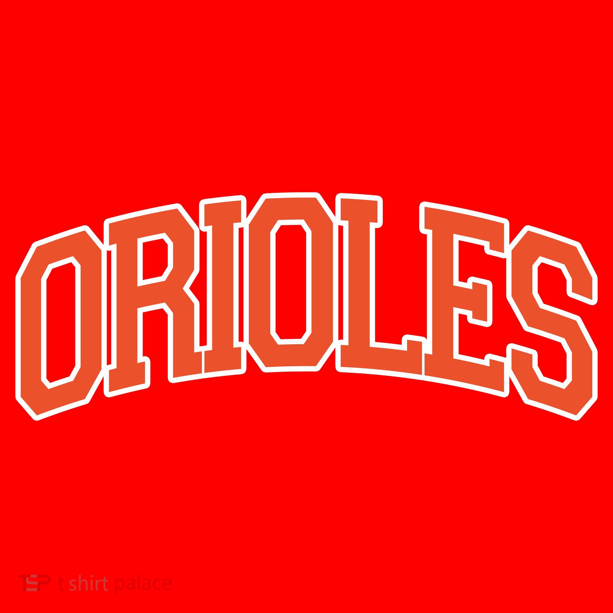 Orioles Retro Name Sports Gift Santa Hat