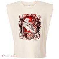 Odins Raven Northman Valhalla Norse Mythology Garment-Dyed Women's Muscle Tee thumb 0